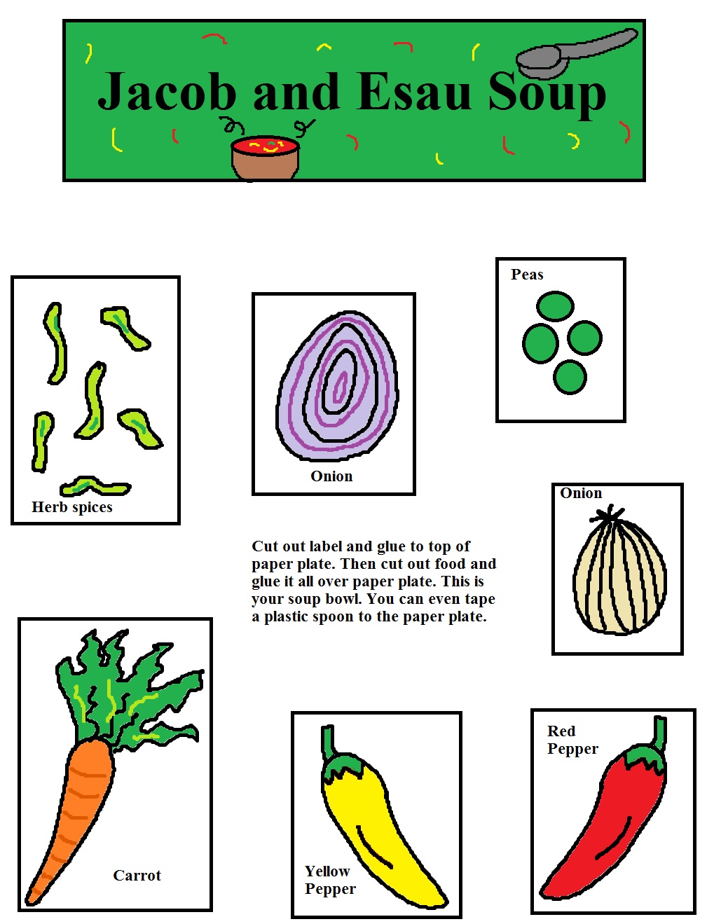 Jacob and Esau Sunday School Lesson